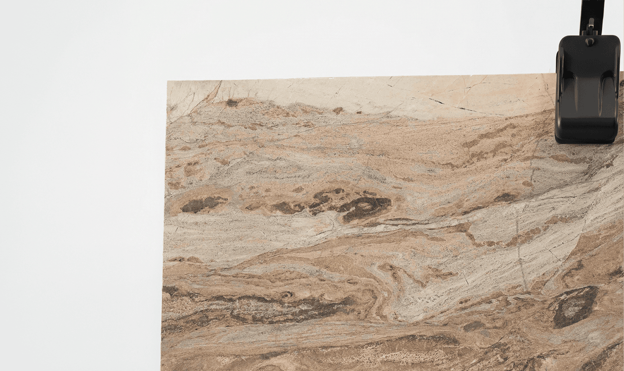 Bronza Marble slab detail