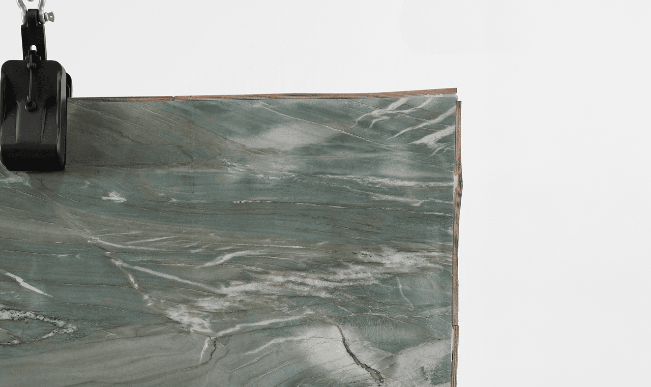 Tiffany Green Quartzite slab detail