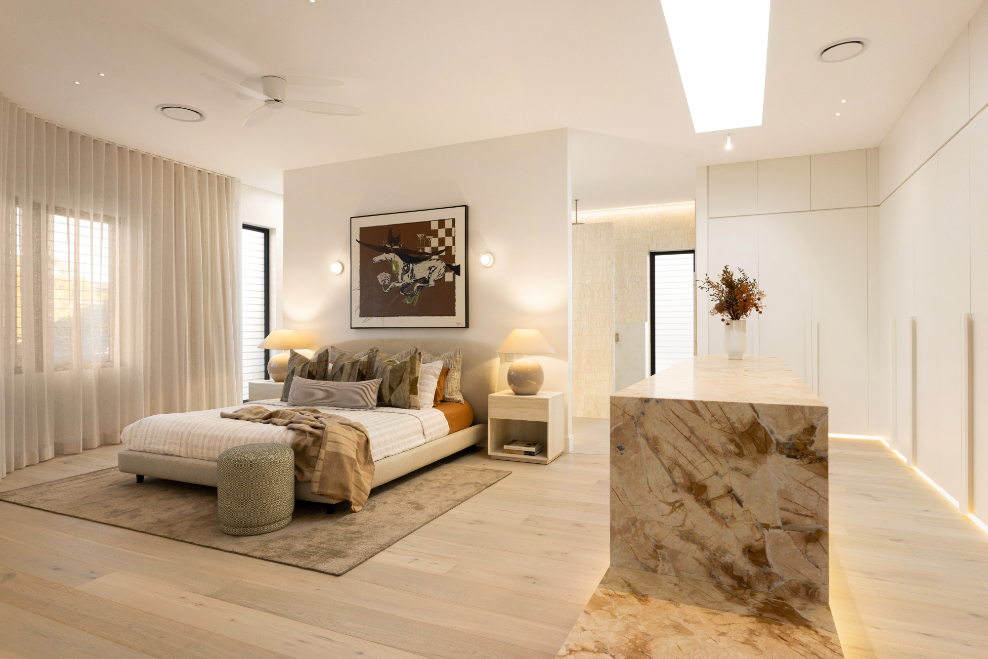 Mawarra, Buddina – Matarazzo Dolomite and Capanna Marble interior, image 6 of 24
