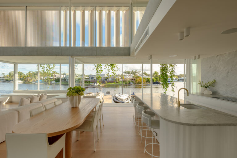 Mermaid, Noosa – Superwhite Dolomite and Arabescato Marble interior, image 5 of 9